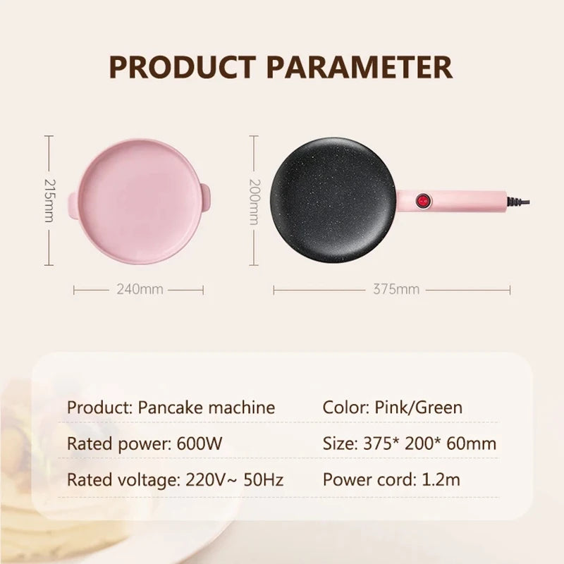 Mini Automatic Electric Crepe Maker