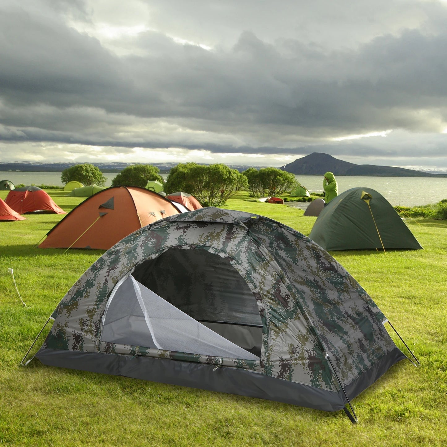 1/2 Person Hiking Tent – Ultralight & Portable