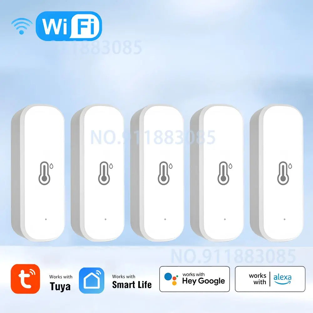 🌡️ Tuya WiFi Zigbee Thermometer – Smart Temperature & Humidity Monitoring!