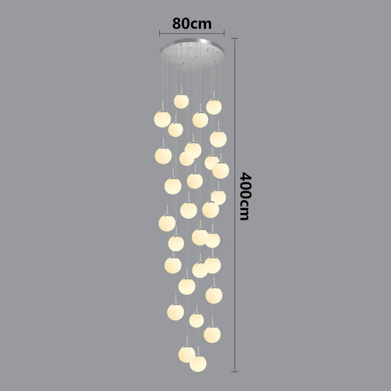 Nordic home decor dining room Pendant lamp lights indoor lighting stair lamp hanging light chandelier lamps for living room