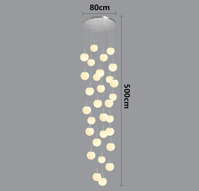 Nordic home decor dining room Pendant lamp lights indoor lighting stair lamp hanging light chandelier lamps for living room