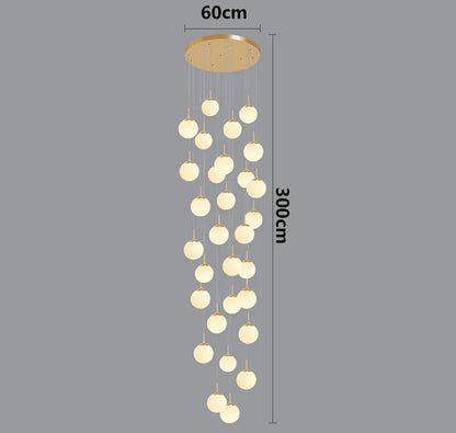 Nordic home decor dining room Pendant lamp lights indoor lighting stair lamp hanging light chandelier lamps for living room