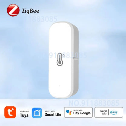 🌡️ Tuya WiFi Zigbee Thermometer – Smart Temperature & Humidity Monitoring!