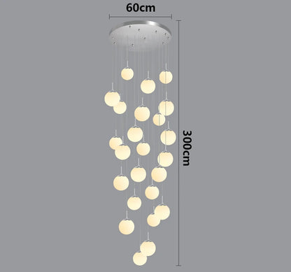 Nordic home decor dining room Pendant lamp lights indoor lighting stair lamp hanging light chandelier lamps for living room