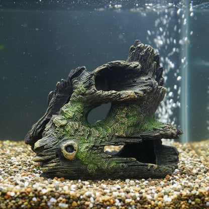 Decorative aquarium rock 