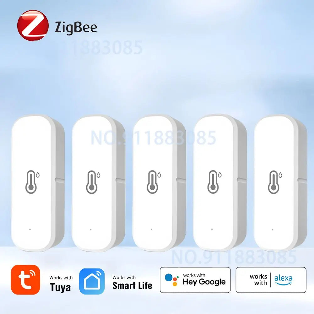 🌡️ Tuya WiFi Zigbee Thermometer – Smart Temperature & Humidity Monitoring!