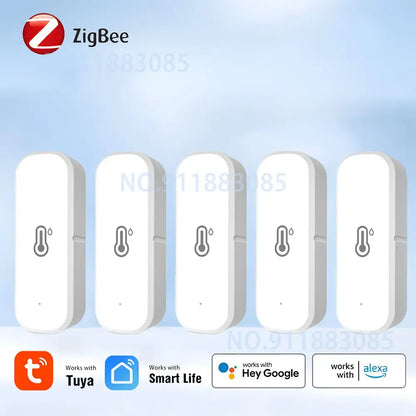 🌡️ Tuya WiFi Zigbee Thermometer – Smart Temperature & Humidity Monitoring!