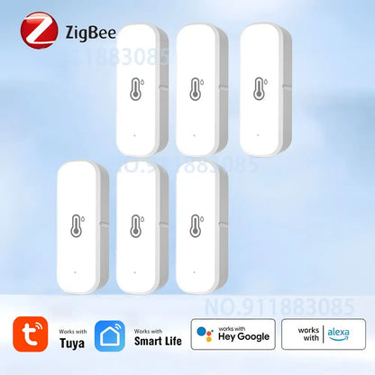 🌡️ Tuya WiFi Zigbee Thermometer – Smart Temperature & Humidity Monitoring!