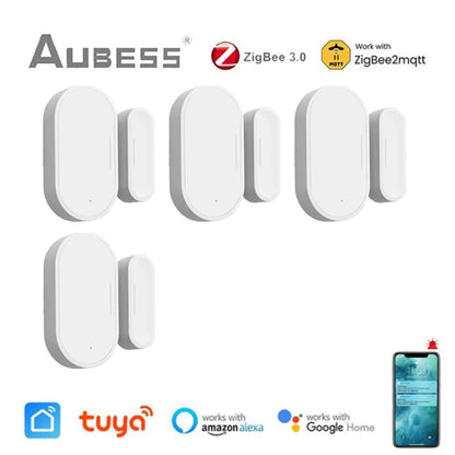 🚪 Tuya Zigbee 3.0 Smart Door & Window Sensor – Stay Secure, Stay Smart!