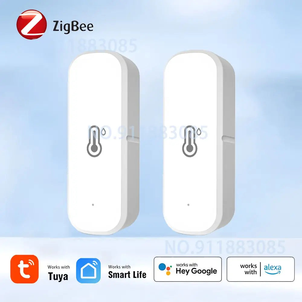 🌡️ Tuya WiFi Zigbee Thermometer – Smart Temperature & Humidity Monitoring!