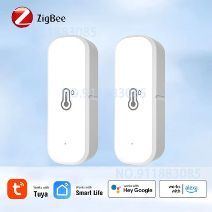 🌡️ Tuya WiFi Zigbee Thermometer – Smart Temperature & Humidity Monitoring!