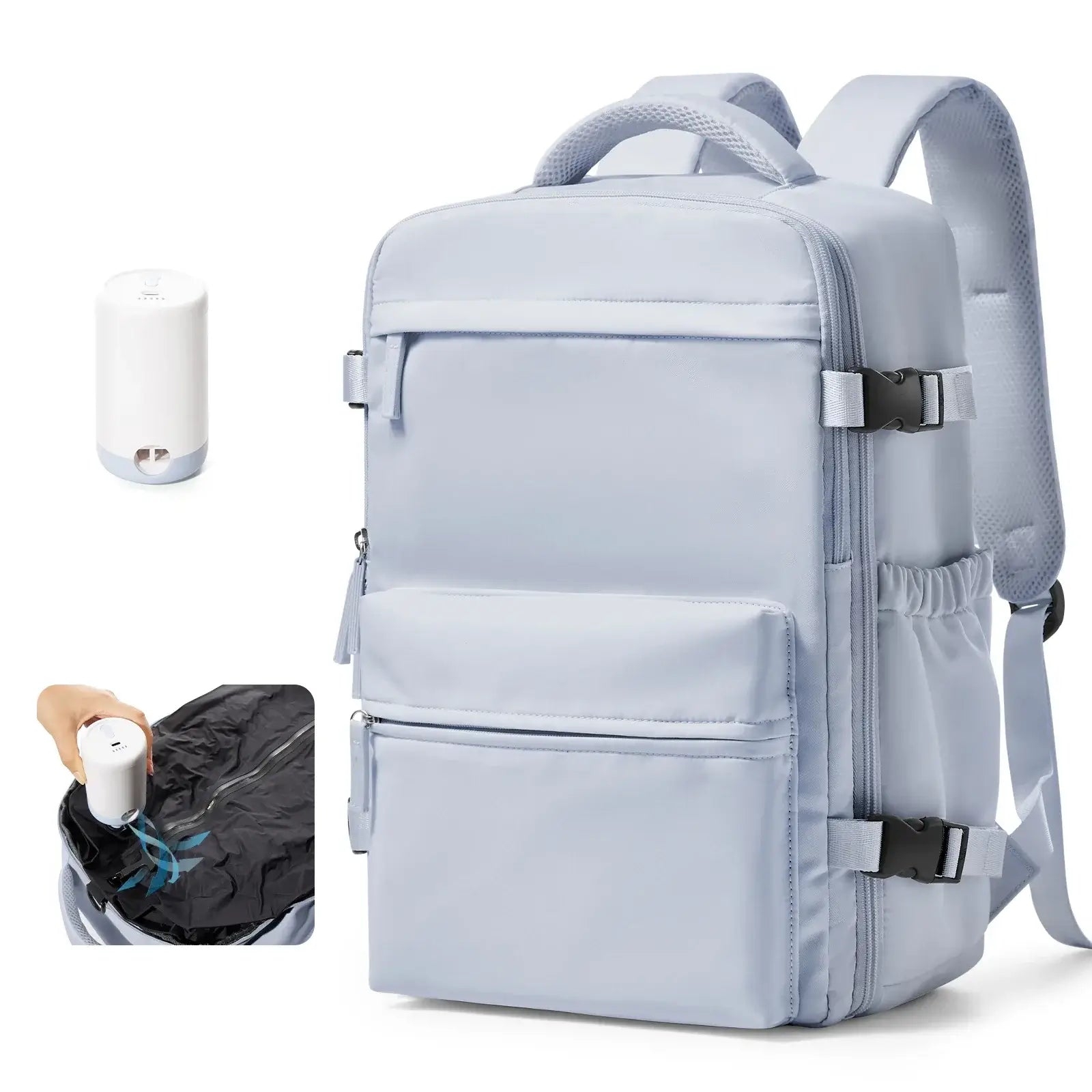 Vacuum Compression Backpack - Pack More , Pay Less