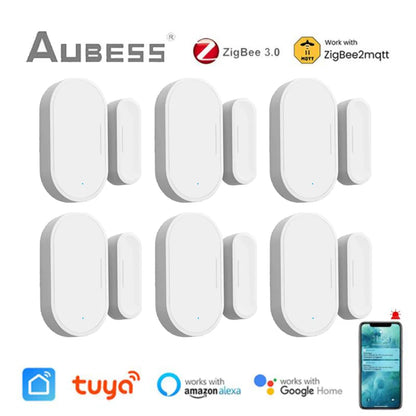 🚪 Tuya Zigbee 3.0 Smart Door & Window Sensor – Stay Secure, Stay Smart!