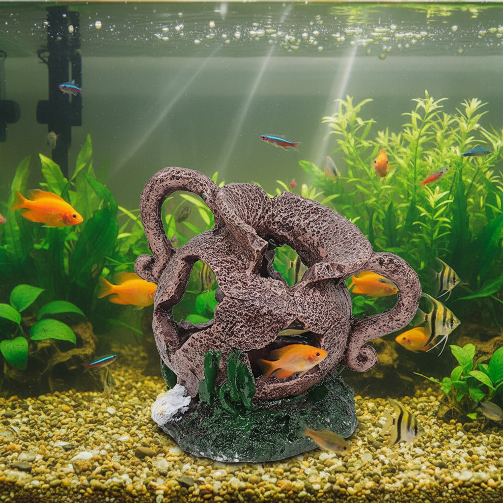 Decorative aquarium ornament 