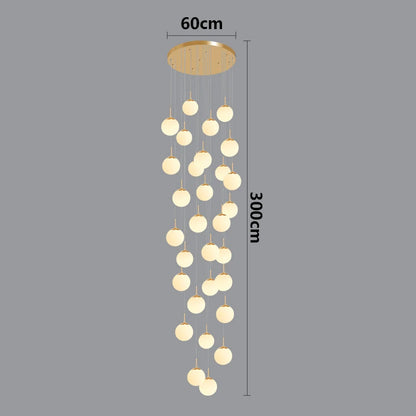 Nordic home decor dining room Pendant lamp lights indoor lighting stair lamp hanging light chandelier lamps for living room