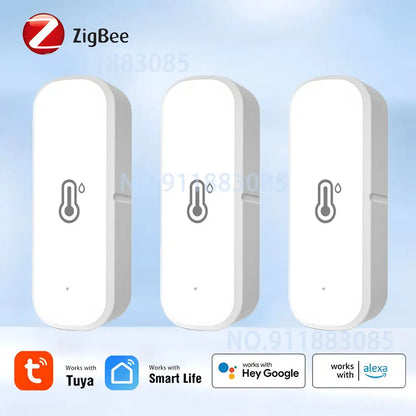 🌡️ Tuya WiFi Zigbee Thermometer – Smart Temperature & Humidity Monitoring!