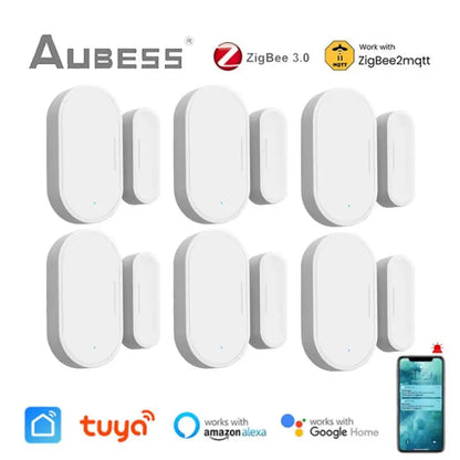 🚪 Tuya Zigbee 3.0 Smart Door & Window Sensor – Stay Secure, Stay Smart!