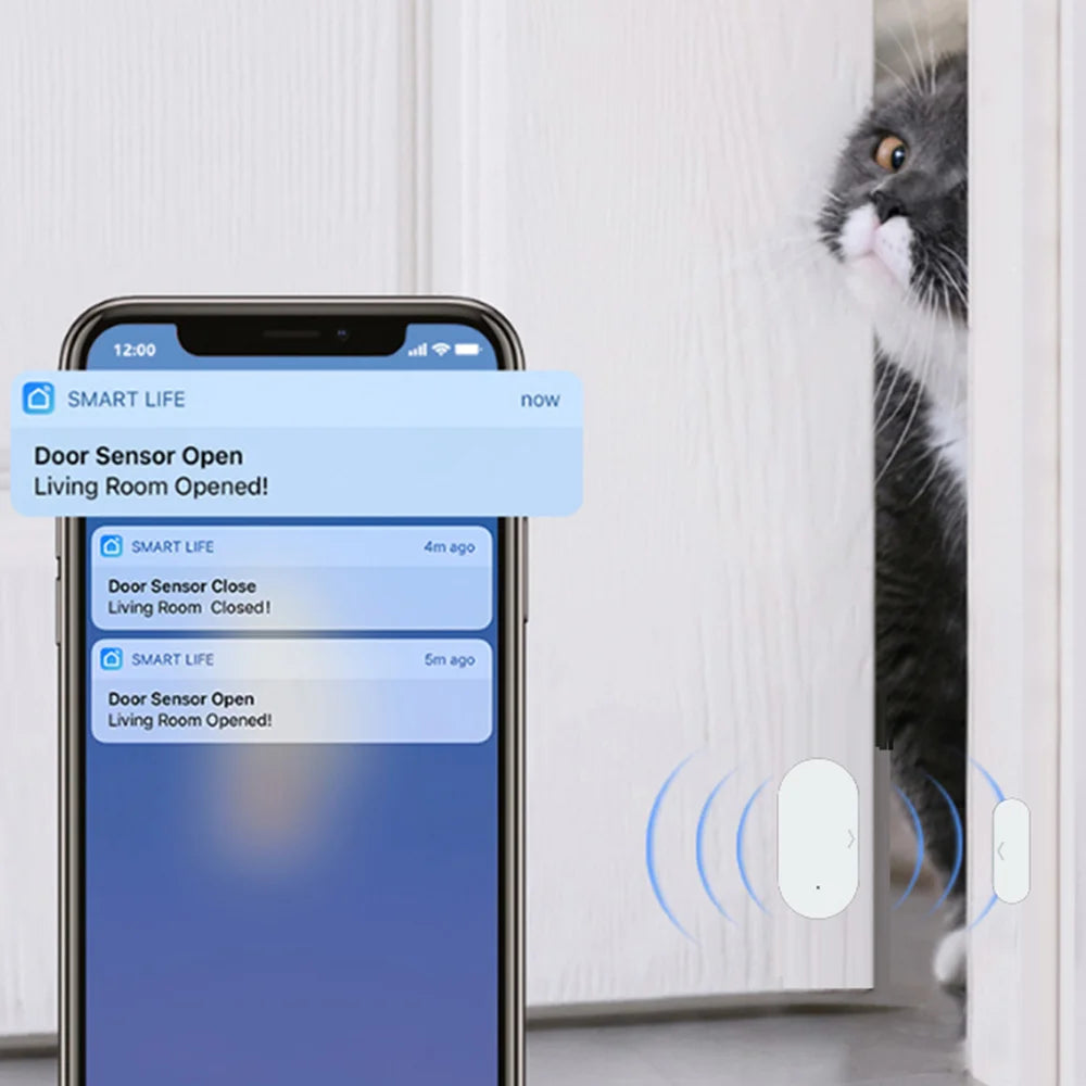 Door Window Sensor – Smart Burglar Alarm, Home Security Protection
