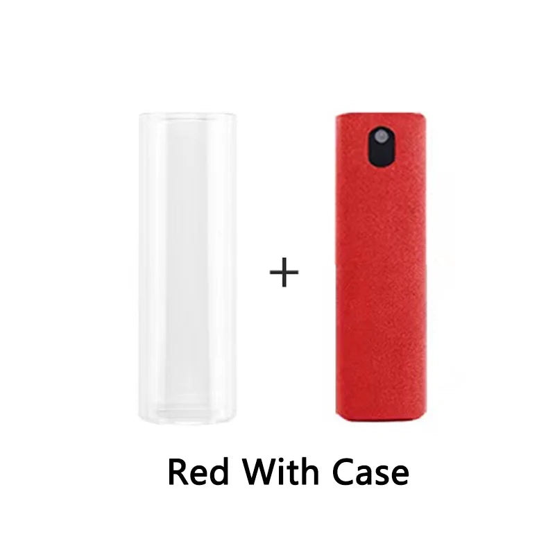 2 in 1 Screen Cleaner Spray + Cloth Combo for  Touchscreen Care