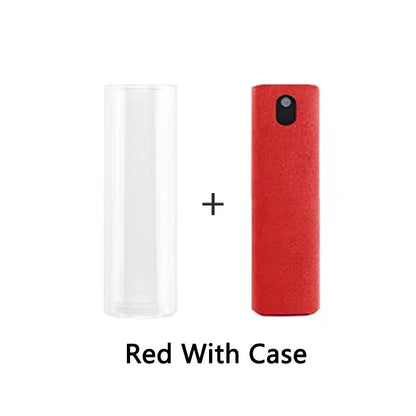 2 in 1 Screen Cleaner Spray + Cloth Combo for  Touchscreen Care