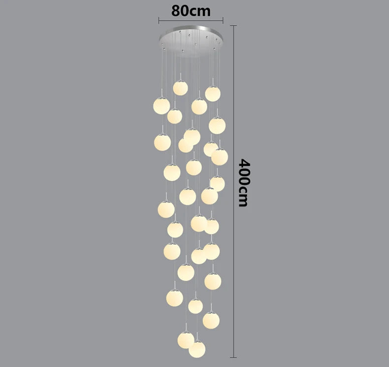 Nordic home decor dining room Pendant lamp lights indoor lighting stair lamp hanging light chandelier lamps for living room