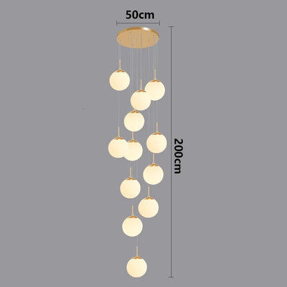 Nordic home decor dining room Pendant lamp lights indoor lighting stair lamp hanging light chandelier lamps for living room