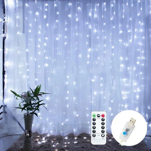 Christmas Lights LED  Curtain