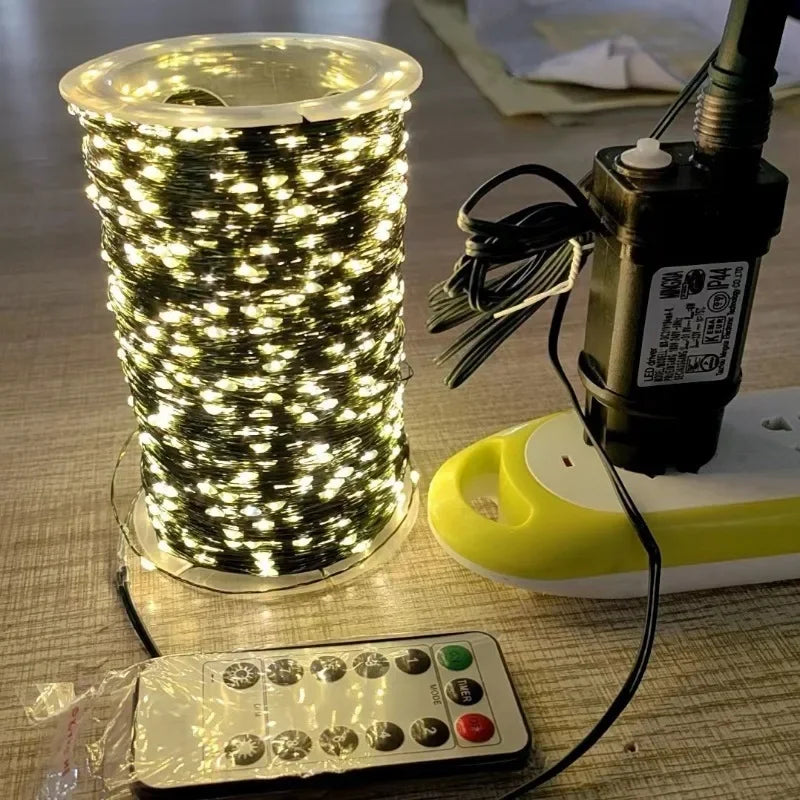 30M/50M 500LED String Lights – Waterproof Fairy Lights for Christmas, Wedding & Party Decor