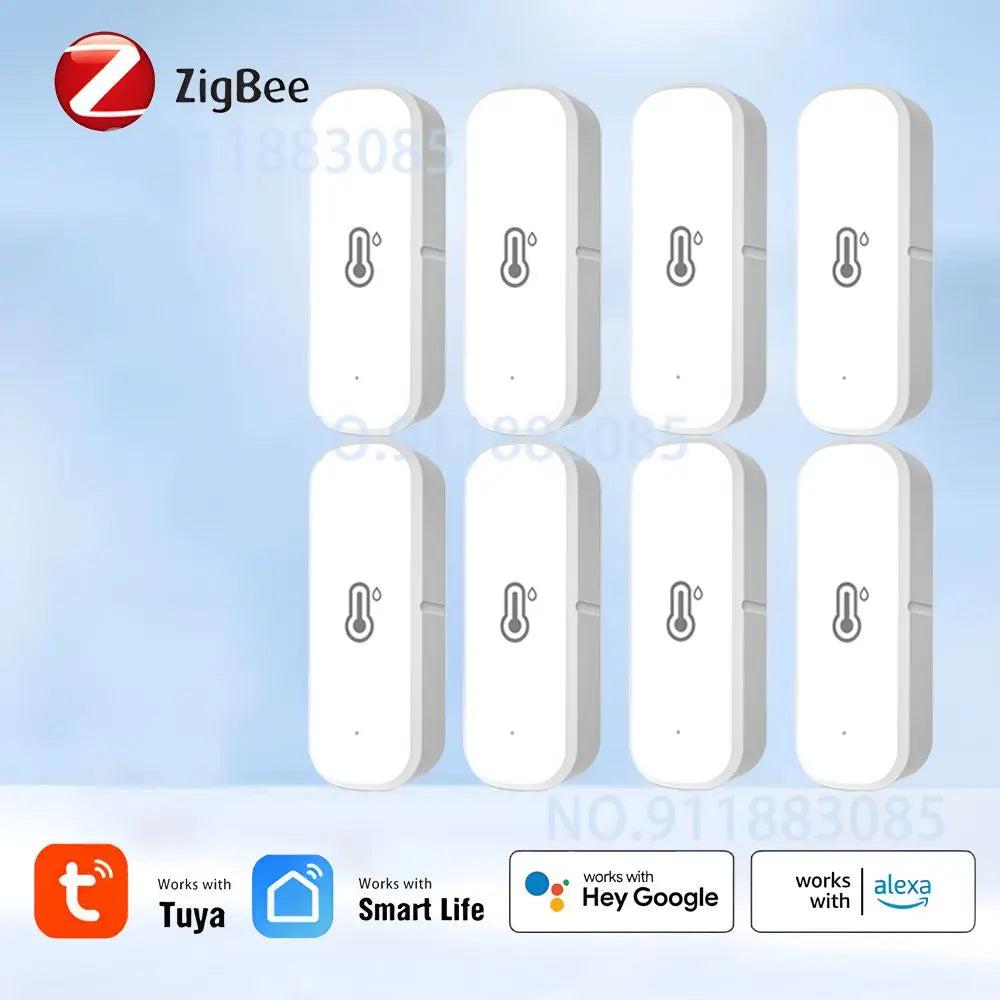 🌡️ Tuya WiFi Zigbee Thermometer – Smart Temperature & Humidity Monitoring!