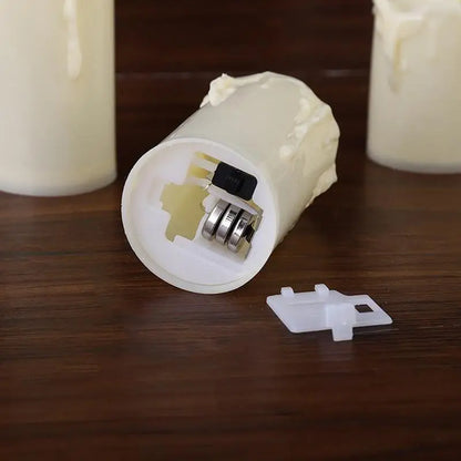 Flameless LED Candle Set – Realistic Battery-Operated Candles (Set of 3)