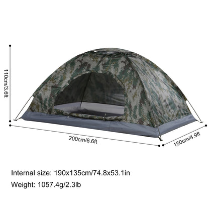 1/2 Person Hiking Tent – Ultralight & Portable