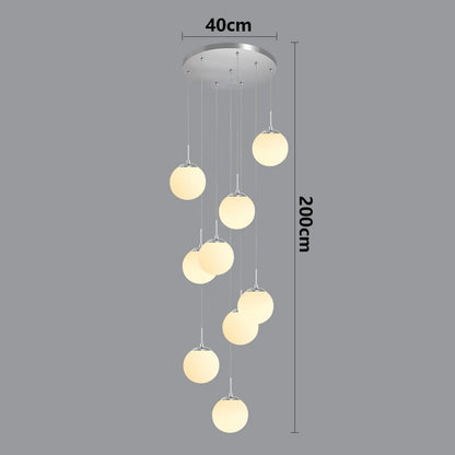 Nordic home decor dining room Pendant lamp lights indoor lighting stair lamp hanging light chandelier lamps for living room