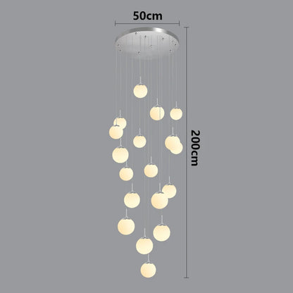 Nordic home decor dining room Pendant lamp lights indoor lighting stair lamp hanging light chandelier lamps for living room