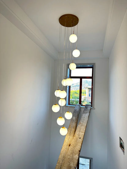 Nordic home decor dining room Pendant lamp lights indoor lighting stair lamp hanging light chandelier lamps for living room