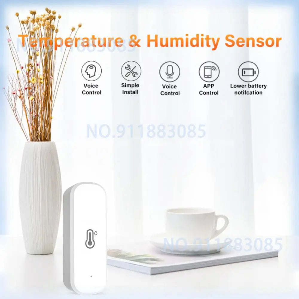 🌡️ Tuya WiFi Zigbee Thermometer – Smart Temperature & Humidity Monitoring!