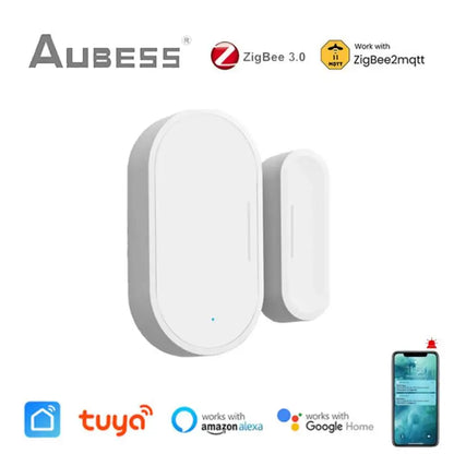 🚪 Tuya Zigbee 3.0 Smart Door & Window Sensor – Stay Secure, Stay Smart!