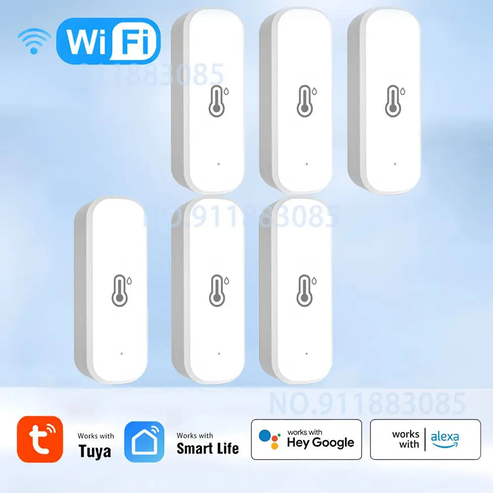 🌡️ Tuya WiFi Zigbee Thermometer – Smart Temperature & Humidity Monitoring!