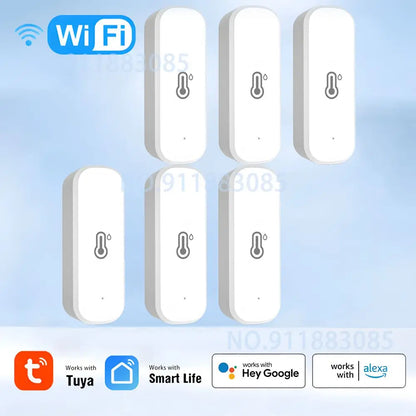 🌡️ Tuya WiFi Zigbee Thermometer – Smart Temperature & Humidity Monitoring!