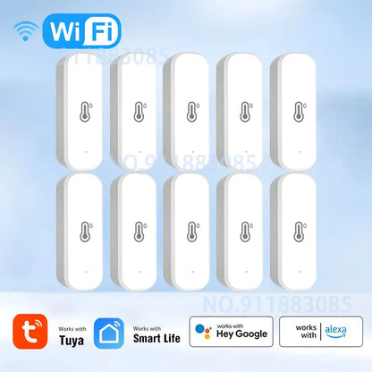 🌡️ Tuya WiFi Zigbee Thermometer – Smart Temperature & Humidity Monitoring!