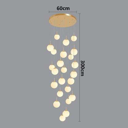 Nordic home decor dining room Pendant lamp lights indoor lighting stair lamp hanging light chandelier lamps for living room