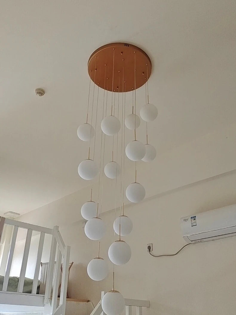 Nordic home decor dining room Pendant lamp lights indoor lighting stair lamp hanging light chandelier lamps for living room