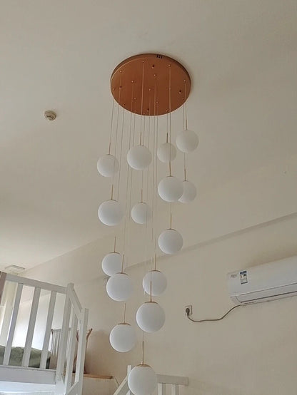 Nordic home decor dining room Pendant lamp lights indoor lighting stair lamp hanging light chandelier lamps for living room