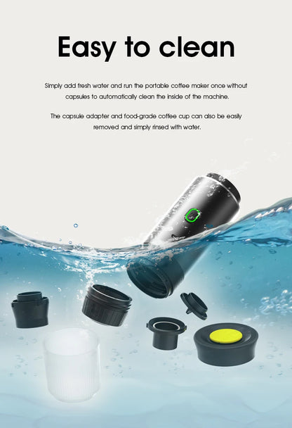 Portable Espresso Machine-Premium Coffee, Anywhere You Go