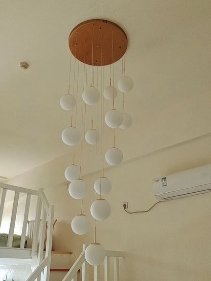 Nordic home decor dining room Pendant lamp lights indoor lighting stair lamp hanging light chandelier lamps for living room