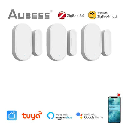 🚪 Tuya Zigbee 3.0 Smart Door & Window Sensor – Stay Secure, Stay Smart!
