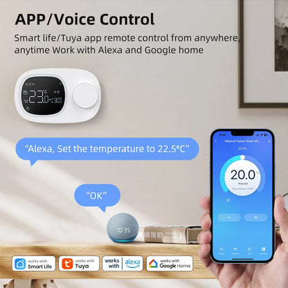 🌡️ WiFi Smart Thermostat – Precision Comfort, Smart Control!