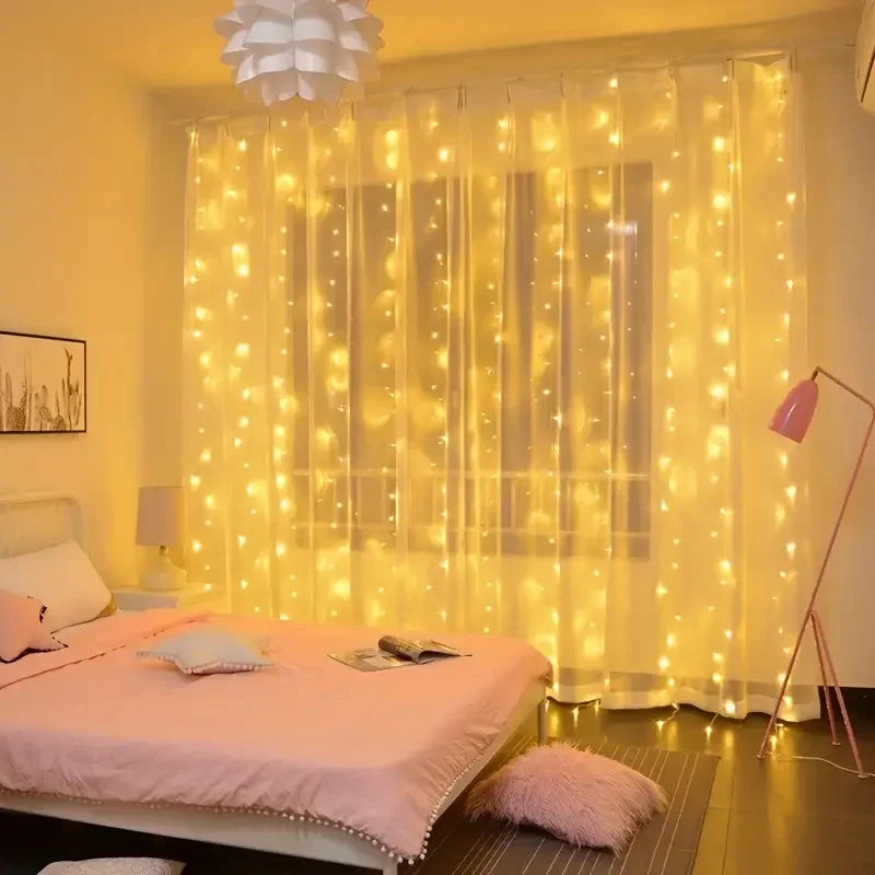 Christmas Lights LED  Curtain