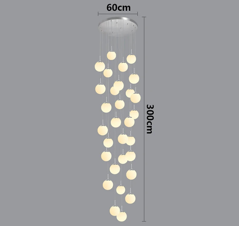 Nordic home decor dining room Pendant lamp lights indoor lighting stair lamp hanging light chandelier lamps for living room