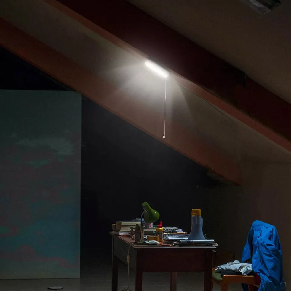 ABS Garage Light – Rechargeable, High-Efficiency Solar-Powered LED