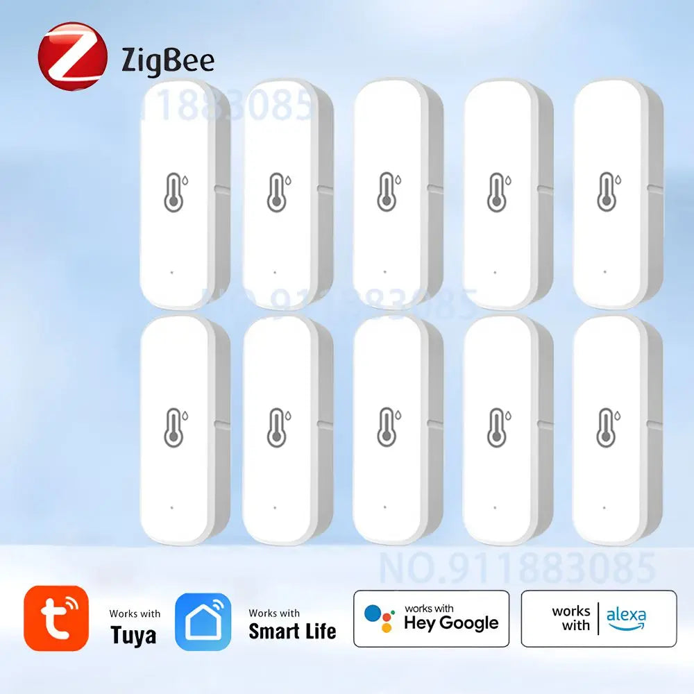 🌡️ Tuya WiFi Zigbee Thermometer – Smart Temperature & Humidity Monitoring!